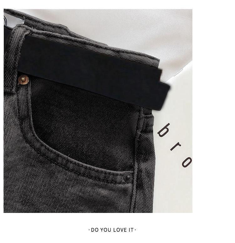 Damen High-Waist zerrissene Jeans-Shorts - Sommerlich lässig A-Linie, ausgefranster Saum, Bauchkaschierend, Schlankmachender Wide-Leg Stil
