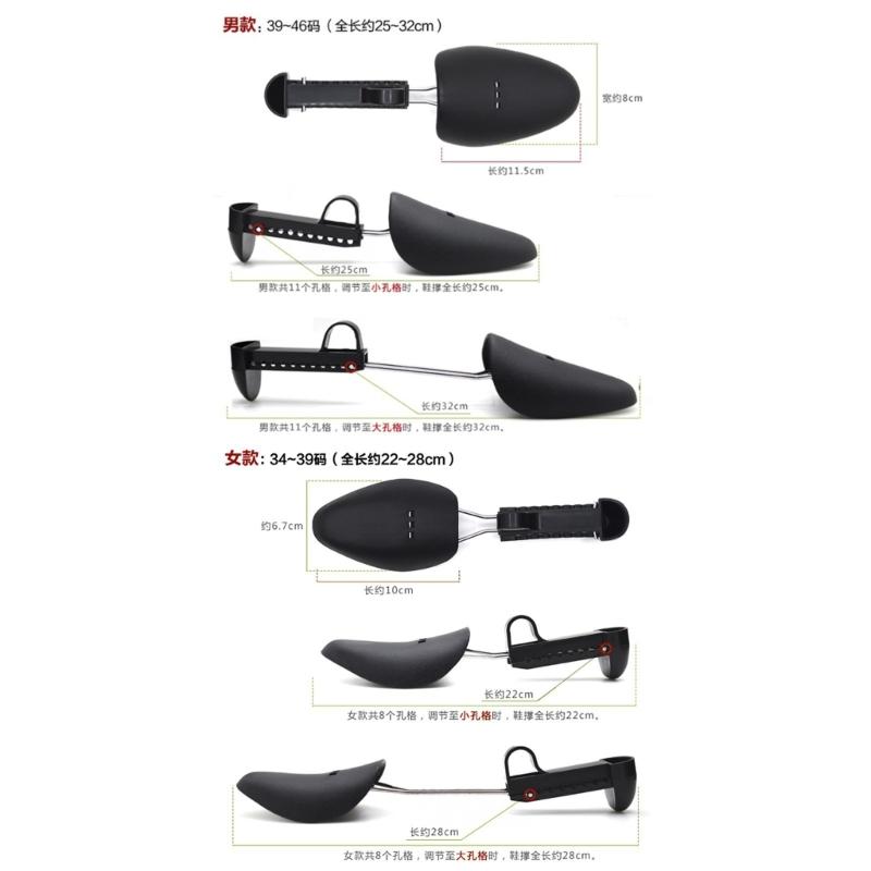 10Pcs Adjustable Length Shoe Stretcher for Men Women Shoe Expander Shoe Shaper Shoe Tree for Leather Shoe Boot Sneakers