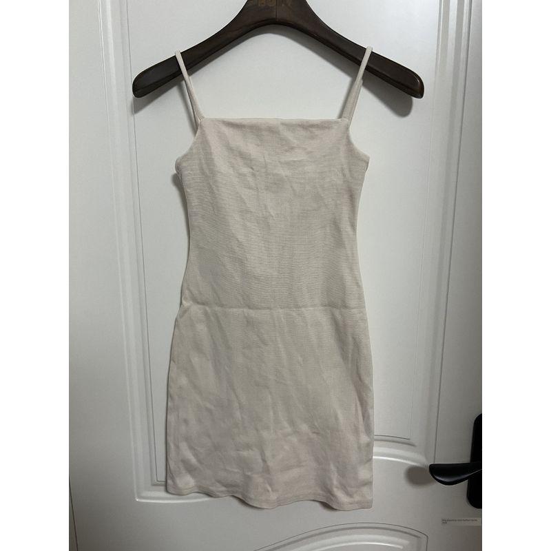 Canada Pure Yuan Niche Oak Home Sling Knitted Slimming Stretch Sexy Dresses for Women Short Inner Wear Skirt