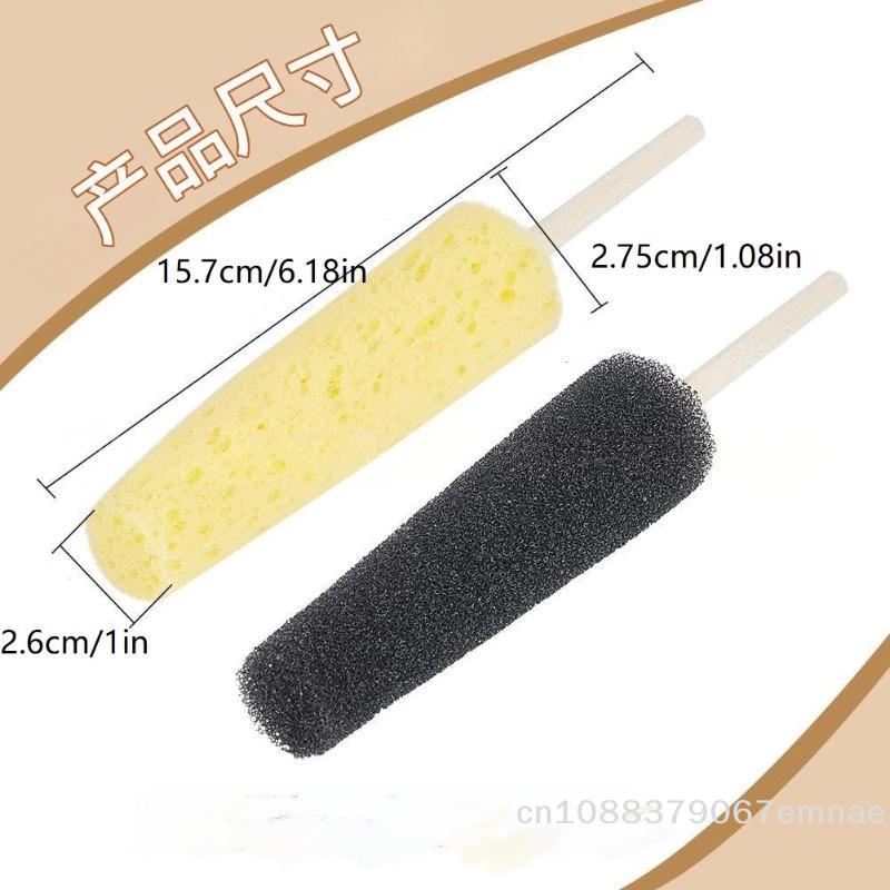 [ZYAS]1/2PCS Pottery Pull Blank Tool Water Absorbing Sponge Stick DIY Ceramic Handicraft Blank Finishing Replenish Water Tool