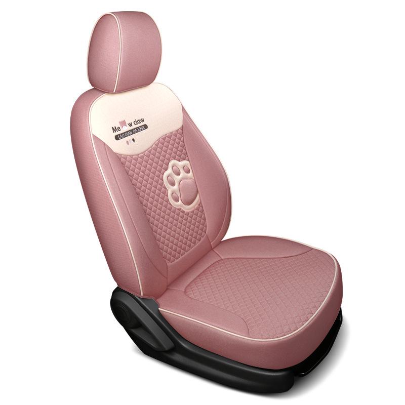 All-Season Cotton Linen Seat Cushion for Changan Benben - Universal Fit, Five-Seater, Year-Round Comfort