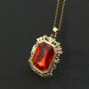 Sandman Same The Ruby Necklace Square Pendant Cos Props Birthday Christmas Gift