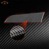 Carbon Fiber For Ford Focus Mk3 2012-2014 Co-pilot trument Panel Trim Strip Cover Interior Accessories