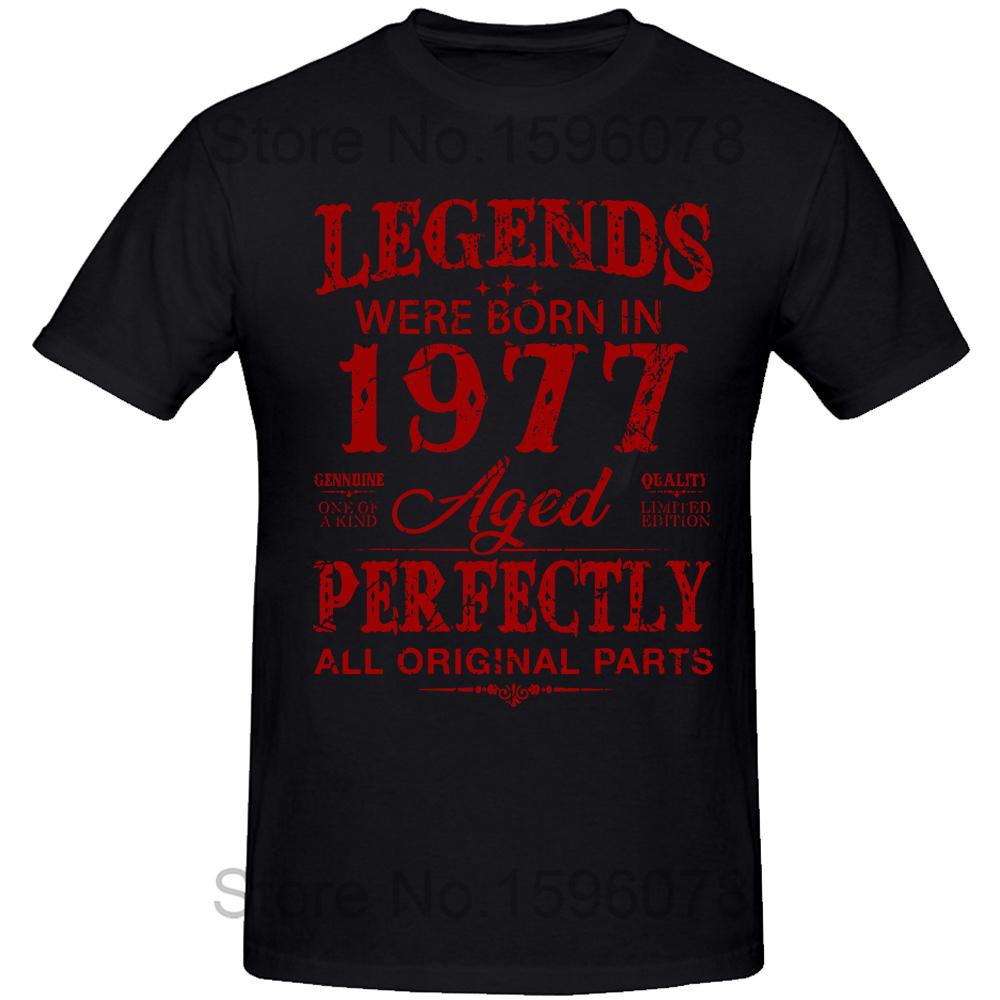 Vintage 1977 Funny 47 Years Old Men and Women 47th Birthday T Shirts Graphic Boyfriend Husband Streetwear Gifts Summer T-shirt