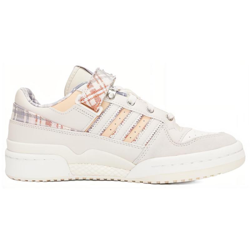 Adidas Forum Low Halo Blush Plaid Women's Sneakers FZ5628