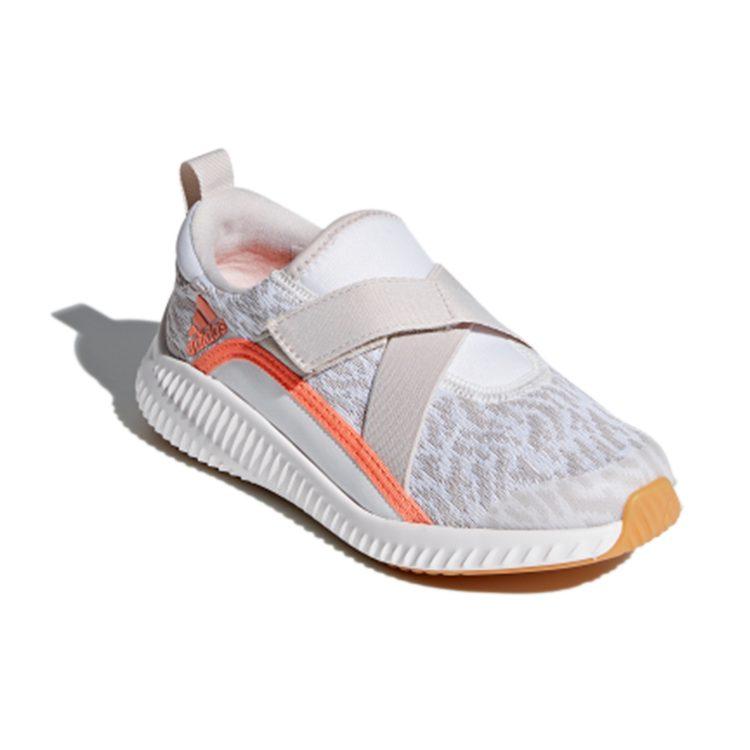 adidas Fortarun X Cf K Breathable Low Top Kids' Running Shoes White Gray Kids' CQ2450