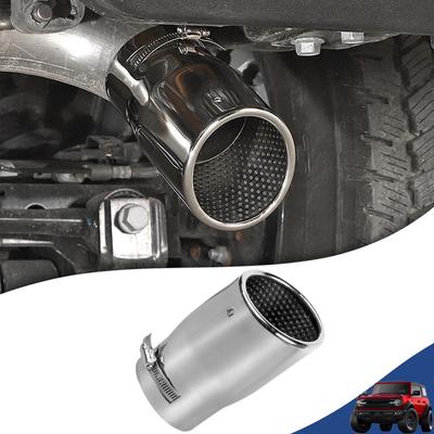 Car Tail Throat Exhause Muffler Exhaust Tip Pipe for Ford Bronco 2026 2026 2026 2026 Stainless Steel Auto Exterior Accessories