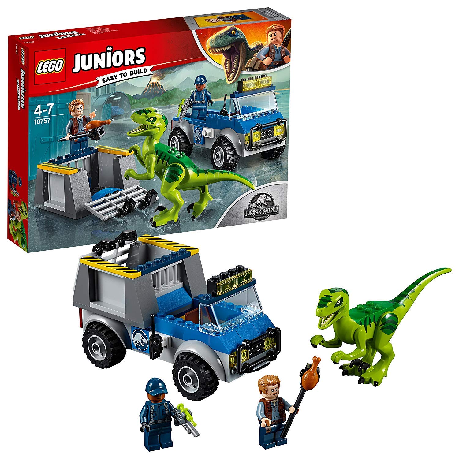 

Спасательный грузовик LEGO Junior Raptor 10757