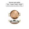 Commercial Crayfish Plate Flat Bottom Stewed Rice Pot Double Ear Frying Pan Hotpot 304 Stainless Steel Spanish Seafood Rice Pot