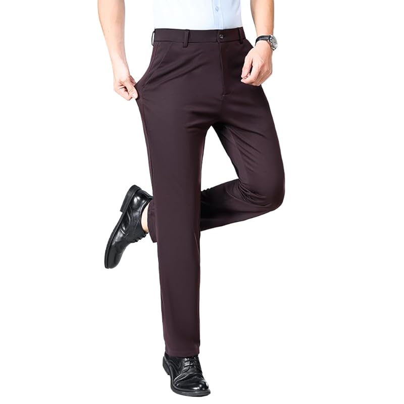 

[HMT] slacks men s pants summer clothes cooling pants suit pants Cool touch sensation Thin long pants business work clothes pants no tack stretch