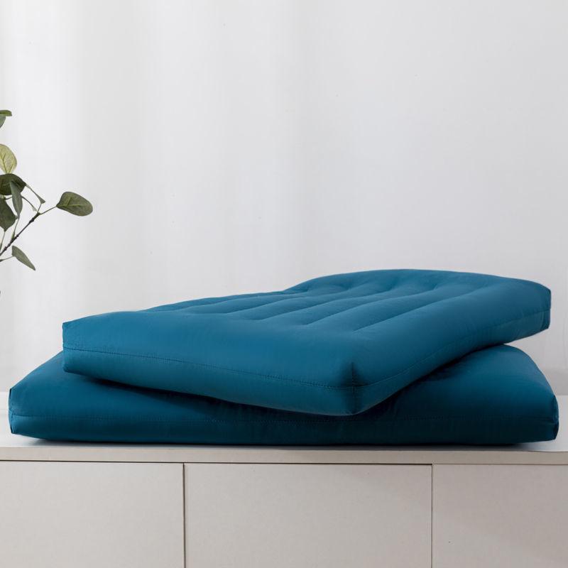 Niedriges Kissen, Kissenkern, 100 % Baumwolle, Kissen, Nackenschutz für Erwachsene, reine Baumwolle, niedrig, weich, flach, Hotelkissen, Zuhause, Einzelpackung
