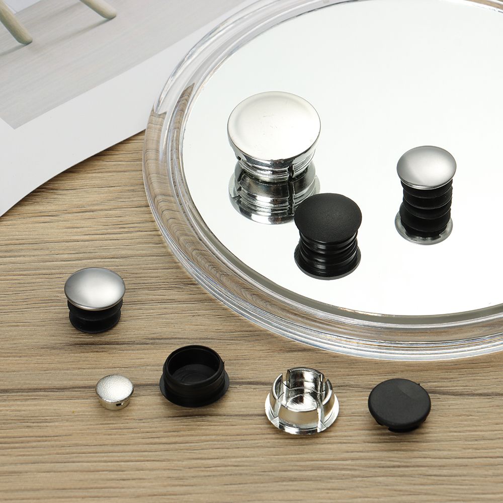 10 ks Nerezová okrúhla trubica Koncovka Rúrky Zátka na nohu nábytku Zaslepovacia koncovka Zátka Pre Domácnosť Denný nástroj Príslušenstvo k nábytku