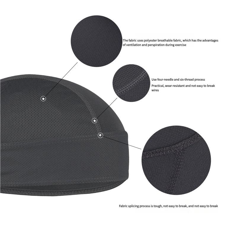 Breathable Quick-Dry Sports Headwear Multifunctional Head Cover for Cycling Motorcycle Outdoor Activities Moisture Wicking Headscarf