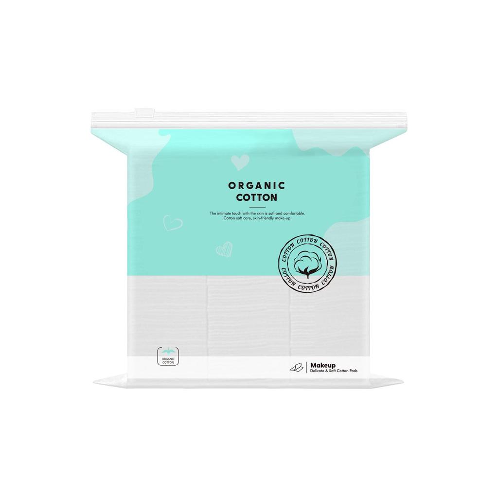 Thin Cotton Pads - 1000 Single-Pack Pieces, Water-Saving, for Makeup Removal and Wet Compresses.