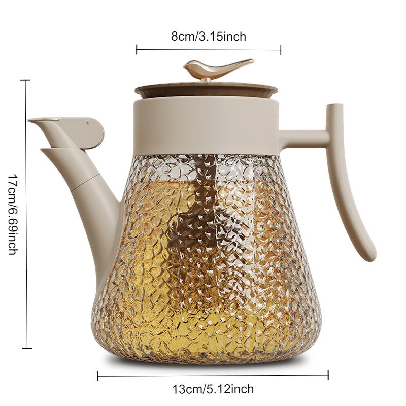 Glass Oil Dispenser Food Grade Kitchen Cruet with Anti-Drip Nozzle Oil Sprayer Bottle Cookware Accessories Glass Oil Cruet