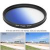67mm Gradient Color Filter for and Fuji Camera SLR Lens Gradient Gradient Color Lens Filter Canon, Nikon, Olympus, Lenses, Filter, (Blue)