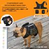 SHINIQLORA Dog Backpack Harness Set Pet Backpack Dog Rucksack Dog Cat Breathable Multifunctional Lightweight Reflective Tape Walking Outdoor Travel