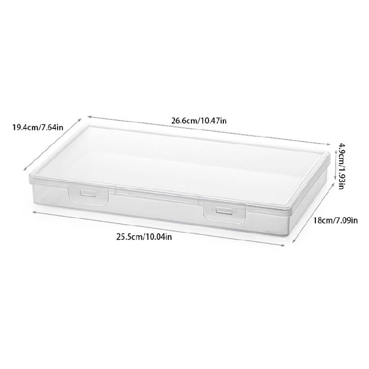 Pencil Box Stationery Pencil Brush Finishing Storage Box Drawing Tools Container