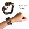 Snake Python Bracelet Simulation Animal Model Figure Plastic Fun Prank Gift for Kids Educational Children's Boys Girls Toys