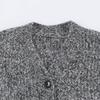 Autumn 2026 Women's European & American Style V-Neck Knit Cardigan Sweater