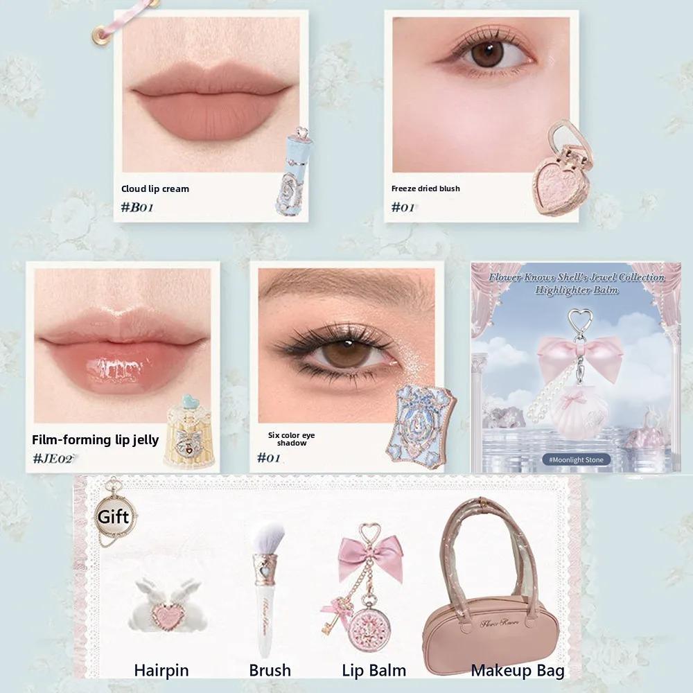 Flower Knows Make-up Set Mittsommer-Märchen Flowerknows Foundation Kleiner Engel Highlighter Erdbeer Rococo Lipgloss 11-teiliges Set