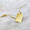 Sun Square Brand Necklace Three-dimensional Relief Female Ins Cold Style Clavicle Chain