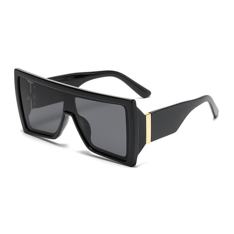 Retro Large Frame Oversized Square Sunglasses - Summer Fashion Collection