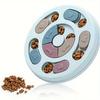 Interactive Slow Feeder Dog Bowl - Anti-Choke, Non-Slip Pet Puzzle Toy for Healthy Eating & Mental Stimulation