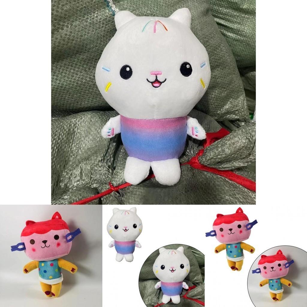 Cozy Gabby Dollhouse Plush Toy Mercat Cartoon Stuffed Animal Mermaid Cat Plushie Doll