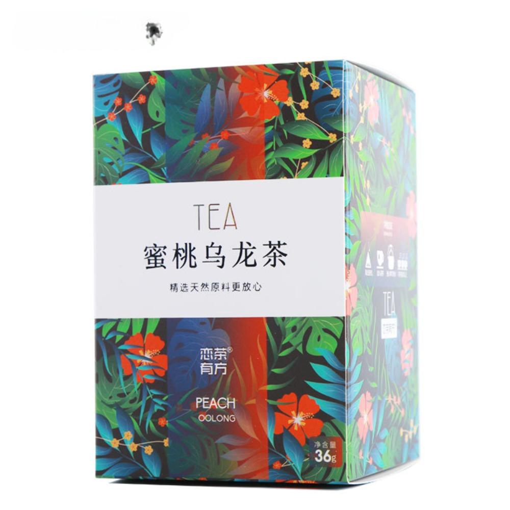 White Peach Oolong Tea 60g 15 Bags Natural Herbal Energy Drink for Men Women
