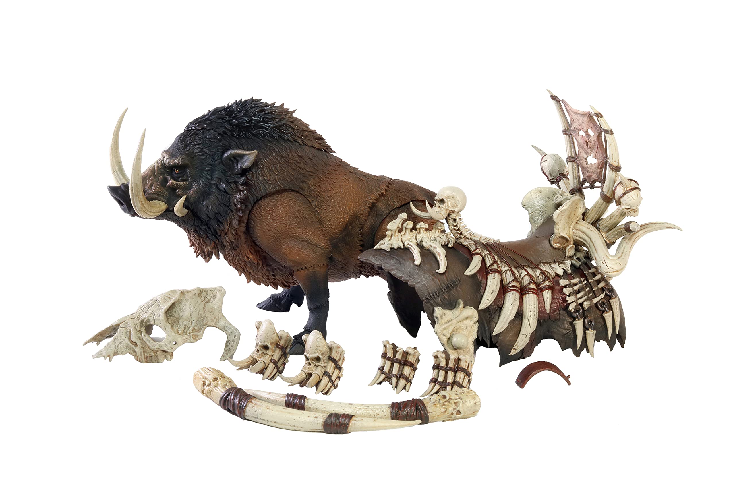 

D20studio Battle Bo Bone Sashimi scale painted movable figure [Brown] 1/12 PVC&ABS