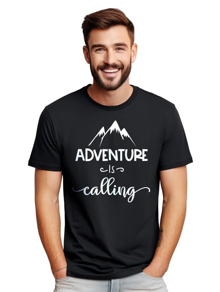 Adventure Is Calling t-shirt - Answer the call with humor! Funny t-shirt, Unisex