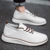 Witte Mesh Heren Sneakers Grote Maten 39-50 Ademende Casual Sneakers Heren Lichte Slip-on Hardloopschoenen voor Mannen Zapatillas Hombre