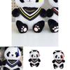 Charmantes Absolventen-Panda-Stofftier Niedliches Kuscheltier Mit Anpassbarem Logo