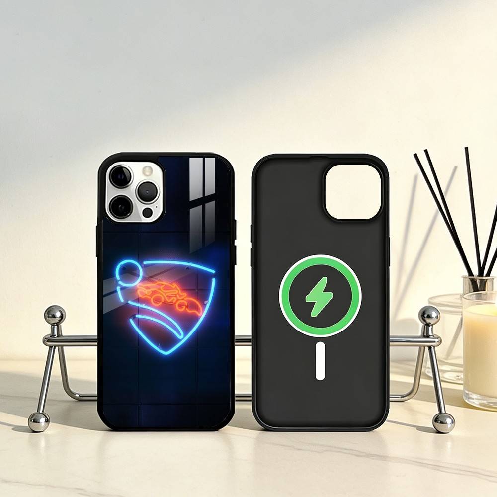Game R-Rocket L-League Phone Case For iPhone17,16,15,14,13,12,11 Plus,Pro Max Magnetic For Magsafe Wireless Charging