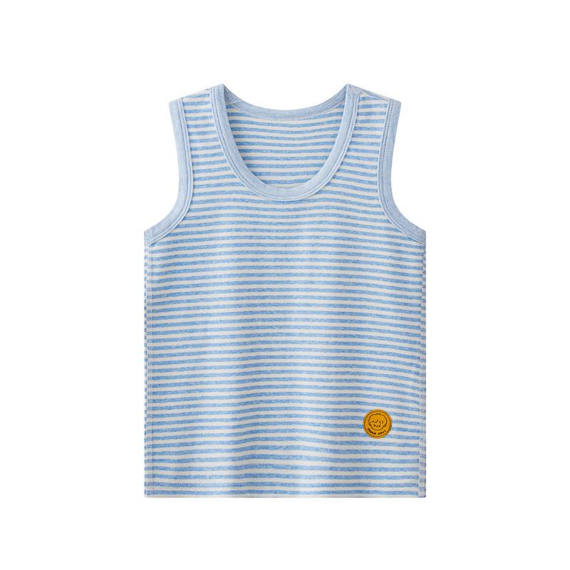 Colete térmico infantil de algodão - Camada base quente para crianças, ideal para outono/inverno.