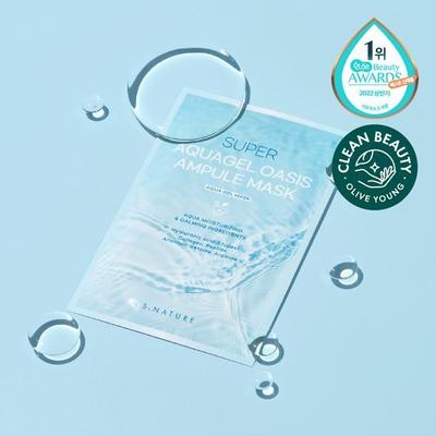 S-Nature Super Aquagel Oasis Masque Ampoule 1 pièce