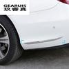 Car styling Rear Side Mirror body stainless steel Sticker Cover Trim For Mercedes Benz New E class W213 2016-2017