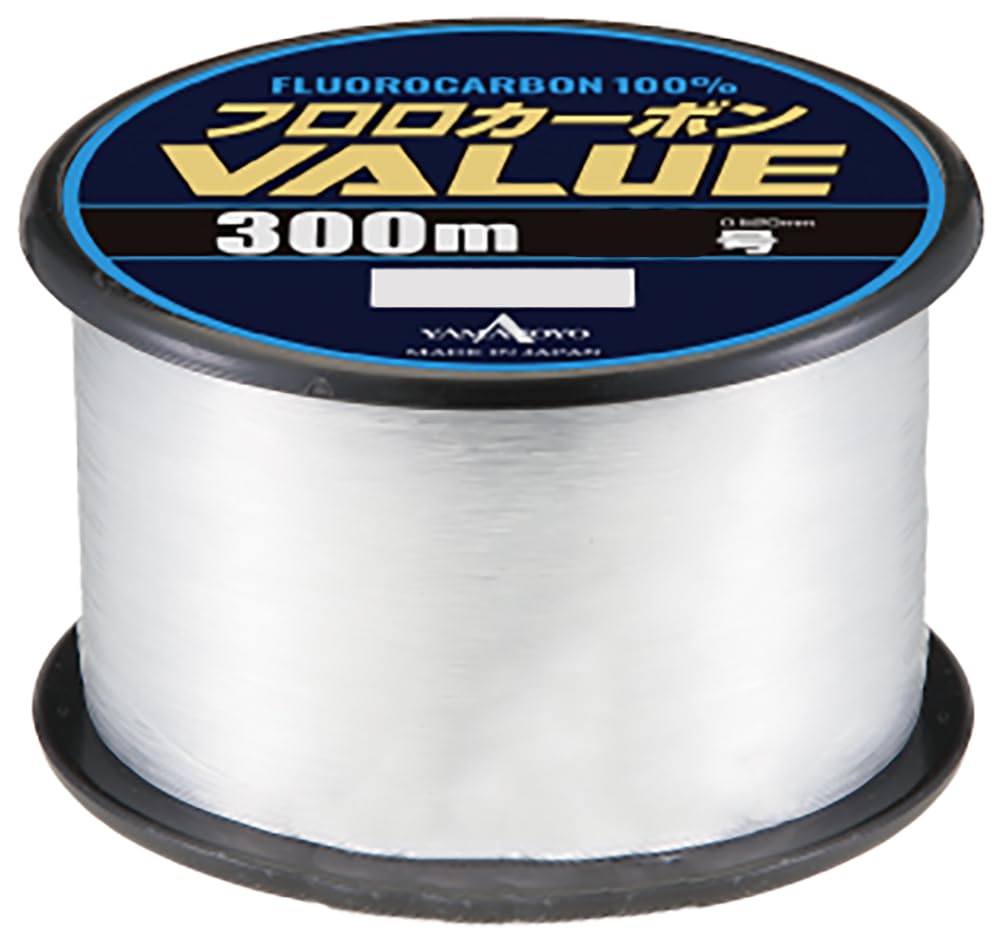 

Yamatoyo Tegusu Fluorocarbon VALUE Transparent 300m Bobbin-Wound #8