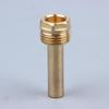 56mm Brass Protection Tube with Embedded Copper Bushing for Advanced Temperature Sensor Retrofit Projects