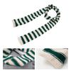 Striped Scarf Long Knitted Scarf Neck Warmer Women Scarf Lightweight Neck Wrap