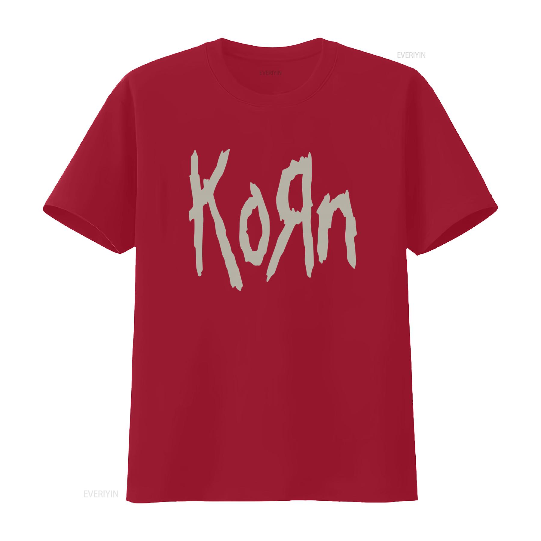 KoRn Band 1996 Vintage Giant Life Is Peachy Black Silver Cotton Mens L T Shirt vintage Washed Soft Versatile Stylish S