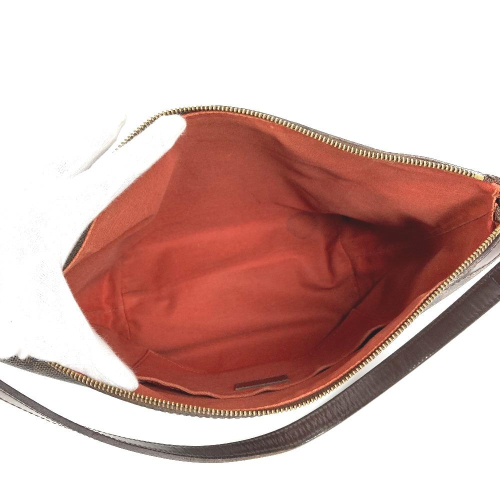 Louis Vuitton N51995 Damier Illovo MM Hand Bag Shoulder Bag Canvas Ebene Brown