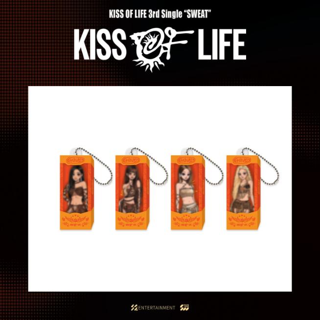 Vorbestellung KISS OF LIFE SWEAT Zufälliger Miniatur-Schlüsselanhänger