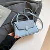 Fashion Bag Cover Contrasting Colors 2025 New Simple Casual Early Spring Foreign Style Women's Shoulder Crossbody Portable Small Square Women's Bag