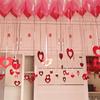 100pcs Wedding Birthday Party Decoration Decoration Balloon Rain Silk Sequin Pendant Wedding Supplies Wedding Room Decoration
