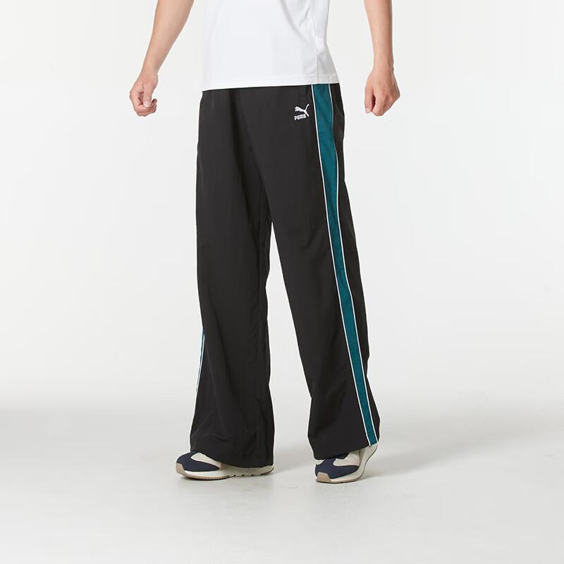 New PUMA Casual Pants Unisex Black 629046-01