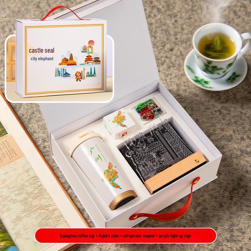 Guangzhou City Impression 4-Piece Souvenir Set