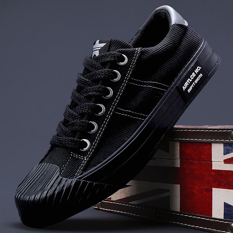 Men's Casual Shoes Classic Breathable Canvas Shoes Fashion Outdoor Sneakers for Men Lace Up Vulcanized Shoe Students Tenis Shoes