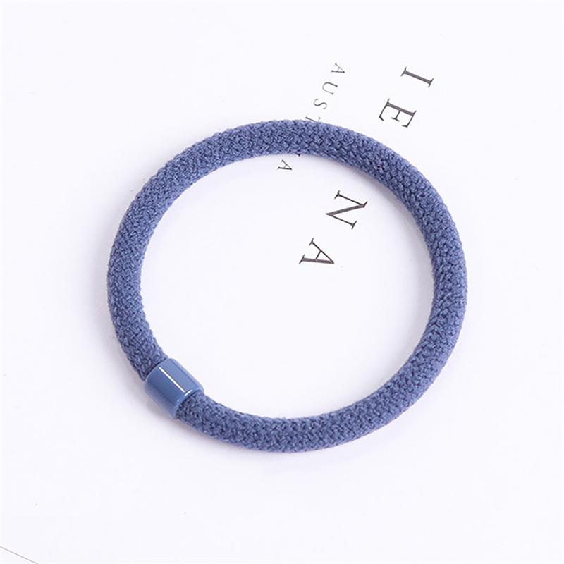 6pcs/lot Women Girls Hair Bands Basic Thick Elastic Hair Ties Rope Scrunchies Headband Fashion Hair Accessories Ponytail Holder